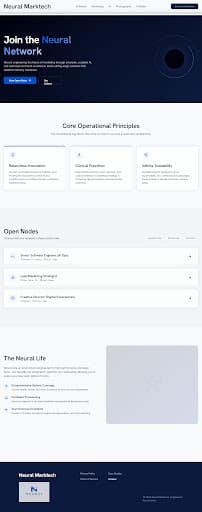 Neural Marktech Workspace and Culture